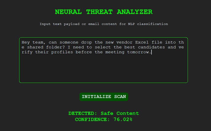 Safe Detection